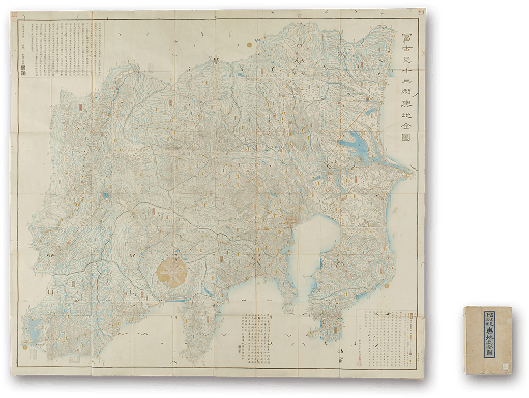 Fujimi Jūsanshū Yochi no Zenzu - 富士見十三州輿地全図