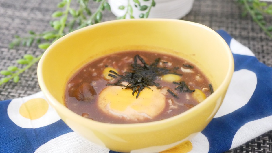 コクのある味わい!漉粉卵善哉