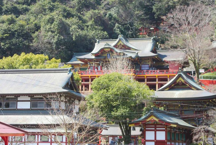 祐徳稲荷神社本殿（筆者撮影）